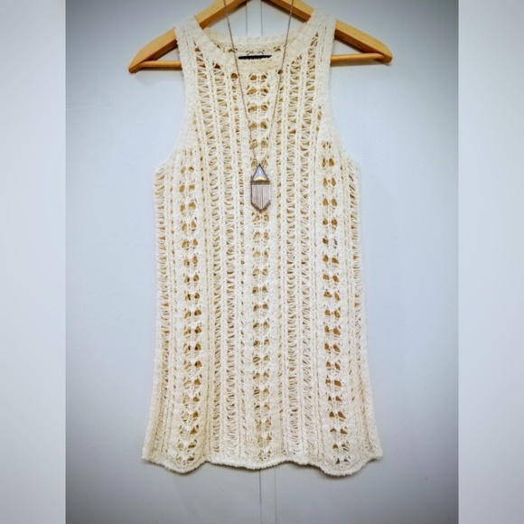 American Eagle Outfitters Tops - 💫AMERICAN EAGLE Crochet Tank